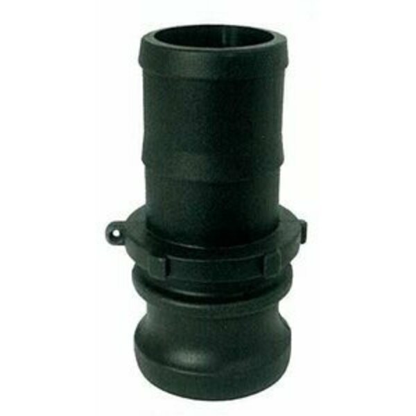 Green Leaf Glp100e 1 in. Hose Shankxmale Coupler Series F Blk Polypropyle SP-BSXQC180GY